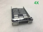 Lot Of 4 Dell Equallogic 0Y79JP 3.5" Sas/sata Hdd Drive Caddy Tray. Fixed Price $34.99.