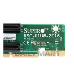 New In Box Supermicro RSC-R1UW-2E16 Pci-e X16 Server Riser Card. Fixed Price $71.48.