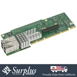 Supermicro AOC-2URN4-I4XT Quad Port RJ45 10GB Pcie X8 Intel X540 Ultra Riser. Fixed Price $79.00.