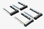 Lot Of 4 Lenovo 2.5" Sas Sata Hard Drive Tray Caddy For ST250 ST550 SR550 SR650. Fixed Price $27.95.