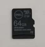 Dell 64 Gb Micro Sd Card For Usb 3.0 Intel C621, C246 I/o Controllers - HN59Y. Fixed Price $13.94.