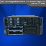 Dell Poweredge Vrtx Rack Server 11X 1.TB Hdd 2X M630 64GB Ram. Fixed Price $7000.00.