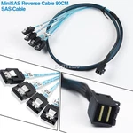 Mini Sas Reverse Cable Sff 8643 36PIN To Sata 7PIN Splitter Data Adapter. Fixed Price $17.99.