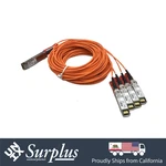 New Cisco Qsfp 40GBASE To 4X10G Sfp+ Active Optical Breakout Cables Aoc 10M. Fixed Price $159.00.
