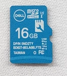 Dell ND2TY 16GB Blue Vflash Micro Sd Card. Fixed Price $40.00.