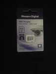 Western Digital Microsdxc Card 64GB Purple For Surveillance Cameras WDD064G. Fixed Price $20.00.