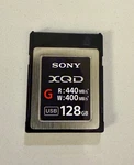 Sony Xqd 128GB High Speed Card QD-G128E R: 440 Mb/s W: 400. Fixed Price $98.35.