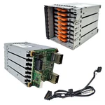 Ibm 8X Sff 1.8" Ssd Cage Incl. Backplane Fru 59Y6222 / 59Y4879 With Cable 00D.... Fixed Price $69.50.