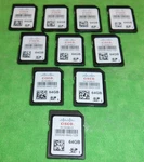 Cisco 16-100386-01 64GB Flash Memory Card SDSDAE-064G-1228 Lot Of. Fixed Price $59.99.