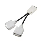Hp/dell Single DMS-59 To Dual Dvi Y Splitter Video Cable H9361 R0915 338285-009. Fixed Price $8.99.