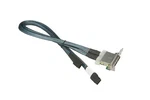 Supermicro CBL-0168L-LP Minisas 2 Ports Low Profile Cascading 66/59CM Cable New. Fixed Price $39.00.