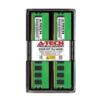 A-tech 32GB Kit (2X16GB) Ram For Lenovo Thinksystem SR250, ST250, ST50 DDR4.... Fixed Price $580.79.