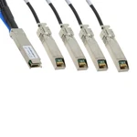 Amphenol SF-QSFP4SFPPS-003 To Sfp+ Splitter Cable 5M (16.4 Feet). Fixed Price $59.50.