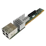 Supermicro AOC-UR-I4XT 4-PORT 10GBE Pci-express X8 3.0 Ultra Riser Adapter. Fixed Price $34.80.