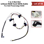 Lot Of Dell Poweredge R240 60CM Mini-sas SFF-8837 4X Sata Cable 2F8RD. Fixed Price $27.99.