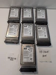 7X Hp 512744-001 507129-009 512544-004 2.5" 146GB 15K Rpm Sas Hard Drive. Fixed Price $69.09.
