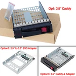For Hp 654540-001 / 373211-001 2.5" Ssd To 3.5" Sata Converter Hdd Tray Caddy. Fixed Price $8.25.