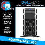Dell Poweredge T430 8B Lff 5U Server -V1- Choose Cpus/ram/drives Wholesale. Fixed Price $3806.00.