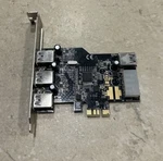 Syba SD-PEX20080 Usb 3.0 Pci-e Card 3+1 Port. Fixed Price $10.99.